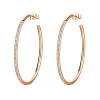 Ohrringe Rosato Dame Bianca in Silber Zircone RZBI49